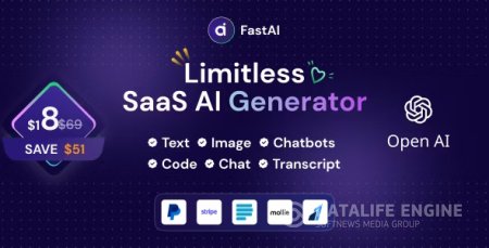 FastAi v1.5.3 - Ваша універсальна платформа SaaS для блискавичної генерації контенту штучного інтелекту та швидкого прискорення прибутку
